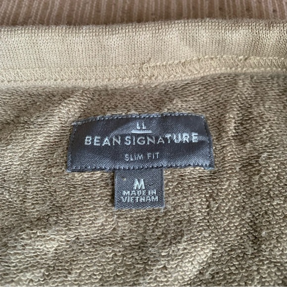 LL Bean Signature rugged crewneck, medium super slim fit - Picture 3 of 5